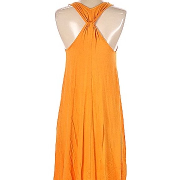 LOFT Beach Dress, NWT, Sz. Small in Marigold - Picture 4 of 5